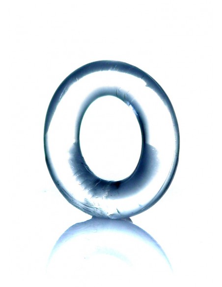 Pierścień erekcyjny Cockring Clear - Pierścienie erekcyjne niewibrujące - 5