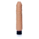 Wibrator Real Skin Flesh - realistyczna skóra Cyber (TPE), regulacja wibracji, długość 22 cm - 3