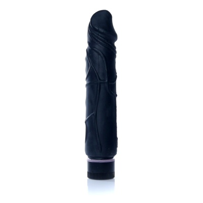 Wibrator Real Skin - Czarny - 1 2