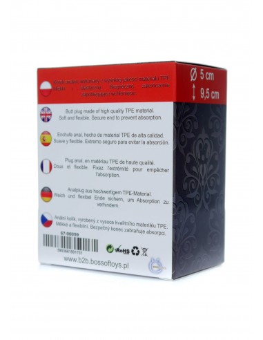 Korek Analny Bubble Plug II - Duże Korki Analne - 4