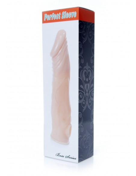 Stymulator-Perfect Sleeve - Przedłużki i nakładki na penisa - 8