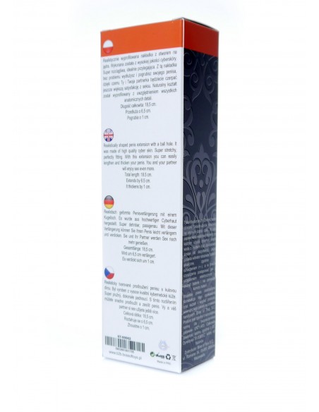 Stymulator-Perfect Sleeve - Przedłużki i nakładki na penisa - 9