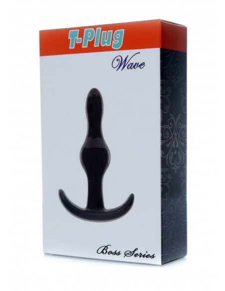 Korek Analny T-Plug Wave - Małe Korki Analne - 2