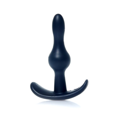Korek analny Plug-T-Plug Wave z uchwytem typu T, TPE, długość 9 cm, średnica 2,5 cm - 1