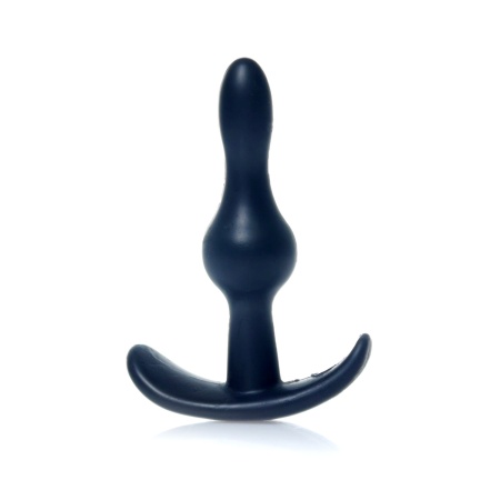 Korek analny Plug-T-Plug Wave z uchwytem typu T, TPE, długość 9 cm, średnica 2,5 cm - 1