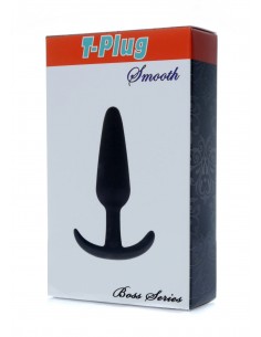 Korek Analny T-Plug Smooth - Małe Korki Analne - 1 2