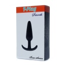 Korek analny Plug-T-Plug Smooth z uchwytem T, TPE, 12 cm x 2,8 cm - 2