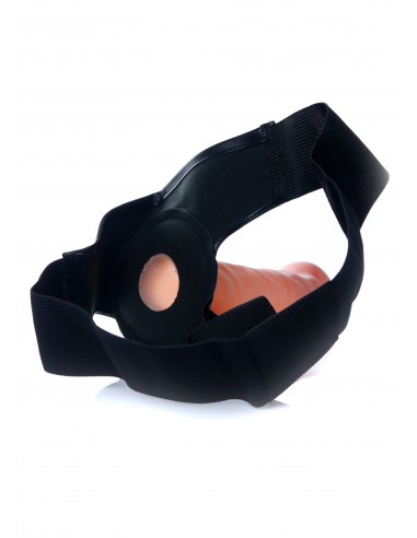 Przedłużenie Penisa Z Cyberskóry Na Pasku Hollow Strap-On - Strap-ony, dilda na pasku bez wibracji - 6