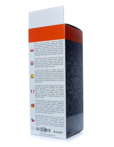 Przedłużenie Penisa Z Cyberskóry Na Pasku Hollow Strap-On - Strap-ony, dilda na pasku bez wibracji - 9