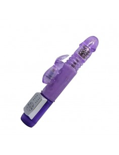 Wielofunkcyjny Wibrator Mr. Rabbit 4 Rotations, 4 Vibrations, Thrusting - Wibratory Króliczki - 1 2