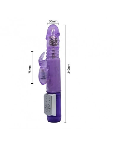 Wielofunkcyjny Wibrator Mr. Rabbit 4 Rotations, 4 Vibrations, Thrusting - Wibratory Króliczki - 5