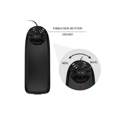 Wibrujący strap-on Hollow Multispeed z wydrążoną protezą 15 cm - 8