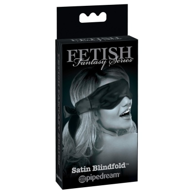 Maska Ffsle Satin Blindfold Black - 1