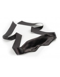 Ffsle Satin Blindfold Black - Opaski i maski na oczy - 1 2