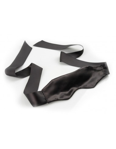 Ffsle Satin Blindfold Black - Opaski i maski na oczy - 2