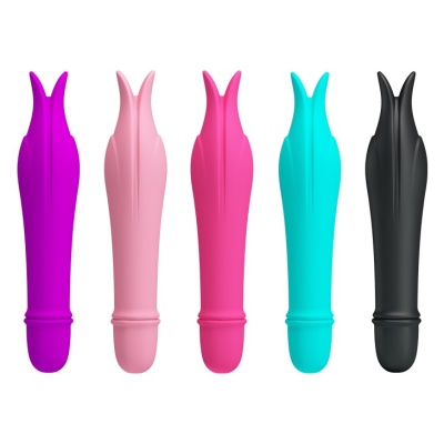 Mini wibrator Pretty Love Super Power - 10 funkcji wibracji, silikon, 8,9 cm - 1