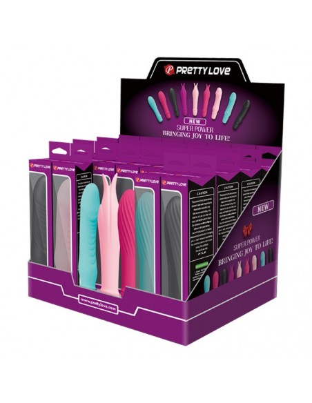 PRETTY LOVE - Super Power Bringing Joy to Life - Set 28 pcs. - Stymulatory łechtaczki klasyczne - 3