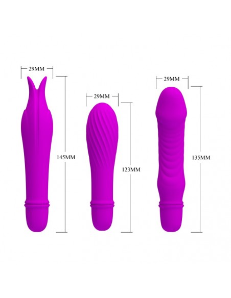 PRETTY LOVE - Super Power Bringing Joy to Life - Set 28 pcs. - Stymulatory łechtaczki klasyczne - 11