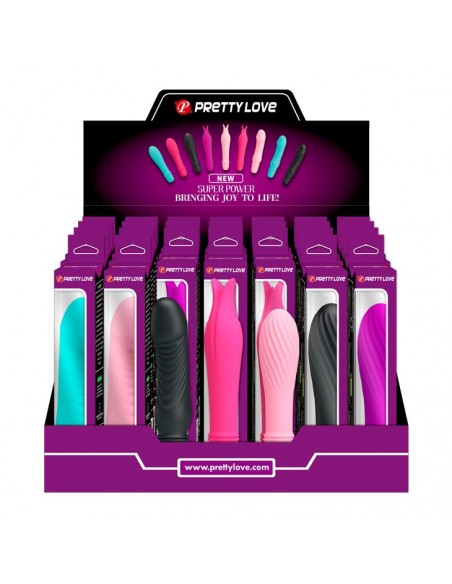 PRETTY LOVE - Super Power Bringing Joy to Life - Set 28 pcs. - Stymulatory łechtaczki klasyczne - 12