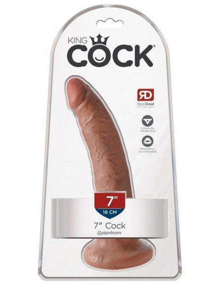 King Cock 7" Cock Tan - Dilda realistyczne - 1
