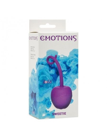 Stimulator with a misplaced centre of gravity Emotions Sweetie Purple - Kulki Gejszy Podwójne i Pojedyncze - 1