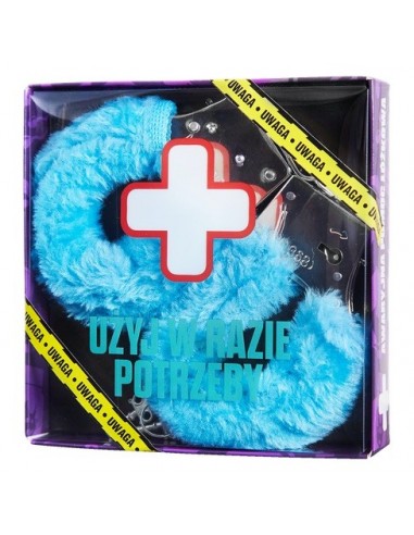 Kajdanki - Awaryjne Kajdanki Niebieskie - Pozostałe - 1