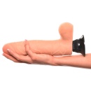 Wibrator realistyczny Real Feel Deluxe No.9 Light – powłoka Fanta Flesh Skin, wibracje wielobiegunowe, 24 cm - 5