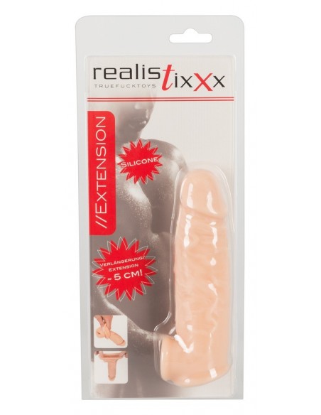 Realistixxx Extension 5 cm - Przedłużki i nakładki na penisa - 1