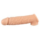 Realistixxx Extension – silikonowa nakładka na penisa wydłużająca o ok. 5 cm, długość 16,5 cm, średnica wewnętrzna 3 cm - 4