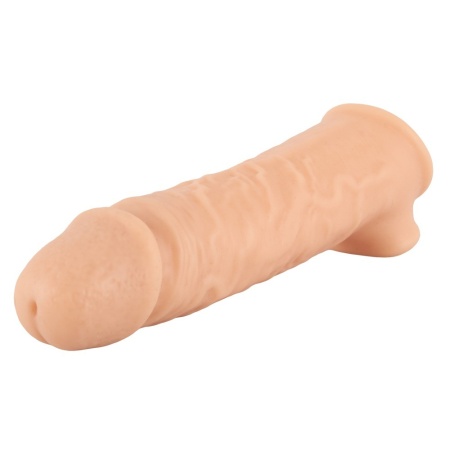 Realistixxx Extension – silikonowa nakładka na penisa wydłużająca o ok. 5 cm, długość 16,5 cm, średnica wewnętrzna 3 cm - 5