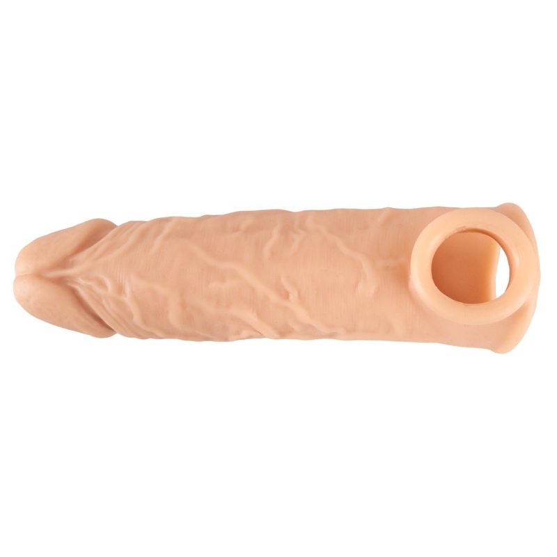 Realistixxx Extension – silikonowa nakładka na penisa wydłużająca o ok. 5 cm, długość 16,5 cm, średnica wewnętrzna 3 cm - 7