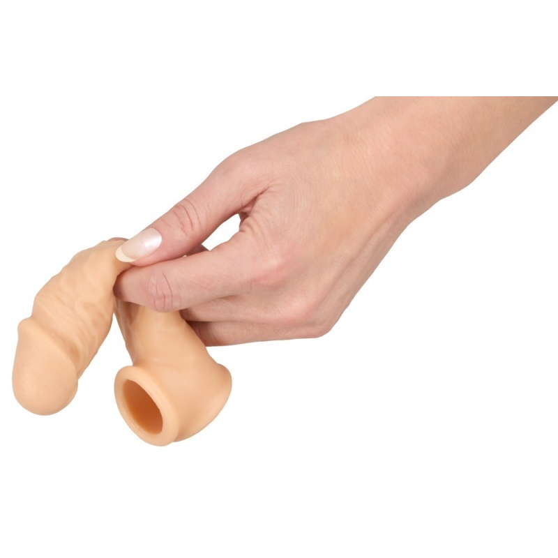 Realistixxx Extension – silikonowa nakładka na penisa wydłużająca o ok. 5 cm, długość 16,5 cm, średnica wewnętrzna 3 cm - 11