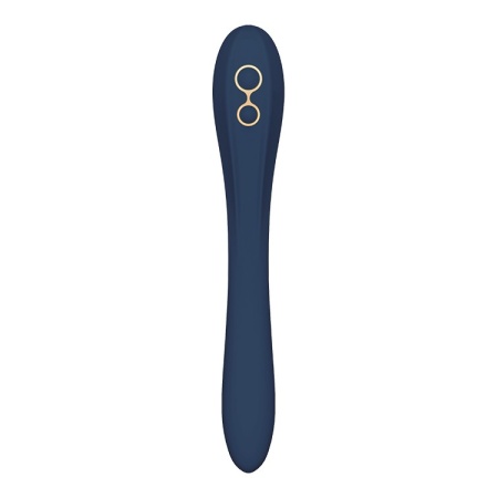 Wibrator zginany ARES z pilotem i dwoma silnikami, 20 cm - 5