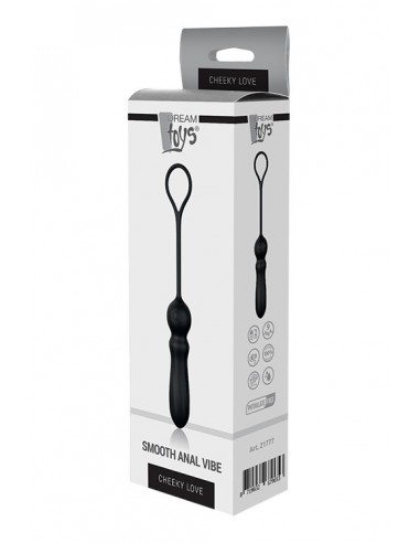 CHEEKY LOVE SMOOTH ANAL VIBE BLACK - Korki analne silikonowe - 2
