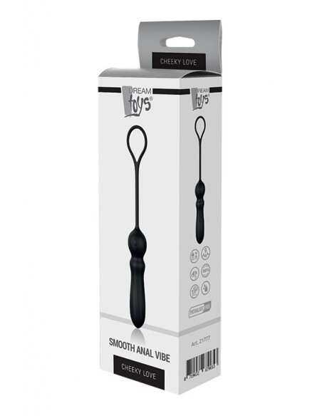 CHEEKY LOVE SMOOTH ANAL VIBE BLACK - Korki analne silikonowe - 2