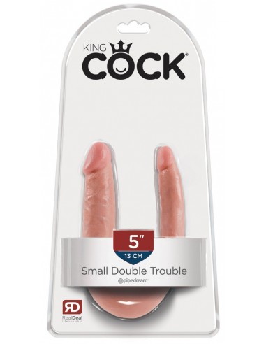 King Cock Small Double Trouble - Dilda podwójne - 1