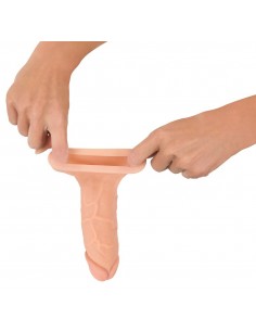 Nature SkinExtensionSleeve+4cm - Przedłużki i nakładki na penisa - 1 2