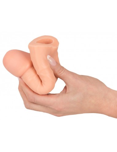 Nature SkinExtensionSleeve+4cm - Przedłużki i nakładki na penisa - 10