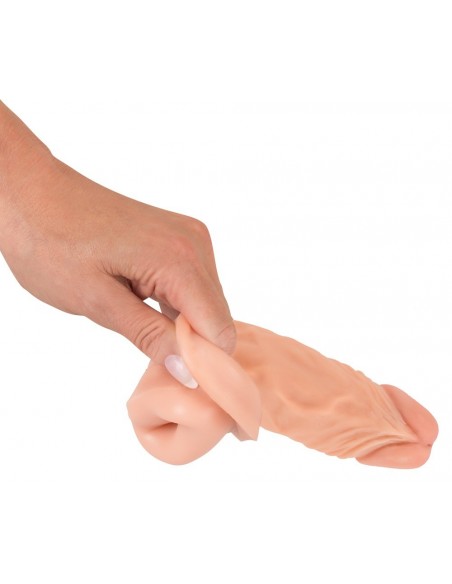 Nature Skin Extension Sleeve+3 - Przedłużki i nakładki na penisa - 10