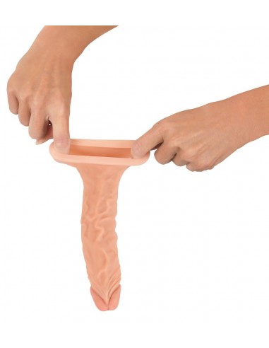 Nature Skin Extension Sleeve+3 - Przedłużki i nakładki na penisa - 11