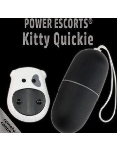 Jajeczko na Pilota Kitty Smiley - black - WIBRATORY NA PILOTA - 1