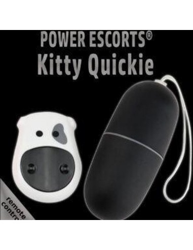 Jajeczko na Pilota Kitty Smiley - black - WIBRATORY NA PILOTA - 1