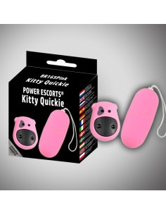 Jajeczko na Pilota Kitty Quickie - pink - WIBRATORY NA PILOTA - 1