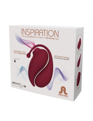 Stymulator- INSPIRATION Stimulator + Vibrating Egg - Stymulatory łechtaczki klasyczne - 6