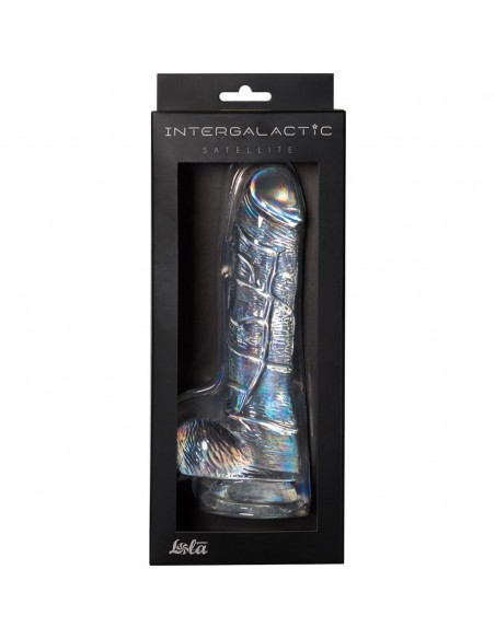 Dildo- Transparent Dildo Intergalactic Satellite - Dilda żelowe - 1