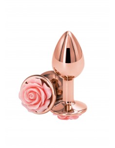 Rose Buttplug Small - Korki analne stalowe - 1
