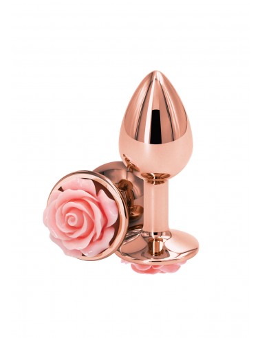 Rose Buttplug Small - Korki analne stalowe - 1