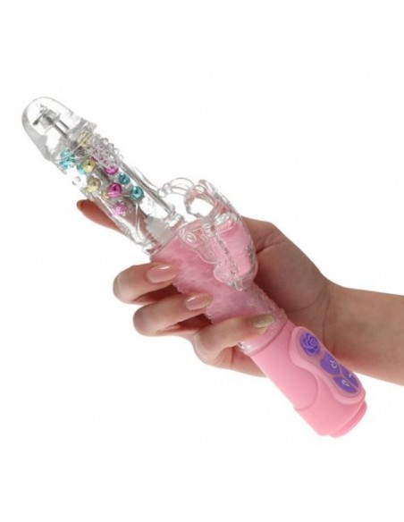 Wibrator Królik Pink Lady - Wibratory Króliczki - 3