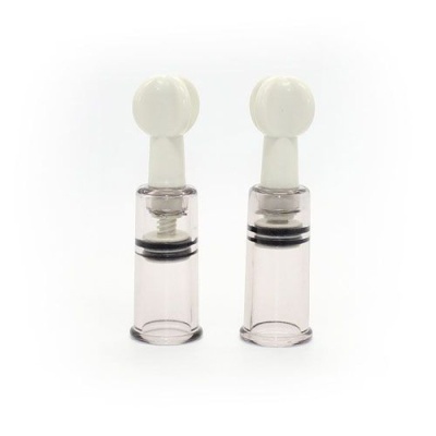 Nasutniki próżniowe Twist Suction Skin Small – przezroczyste o średnicy 2,5 cm - 1
