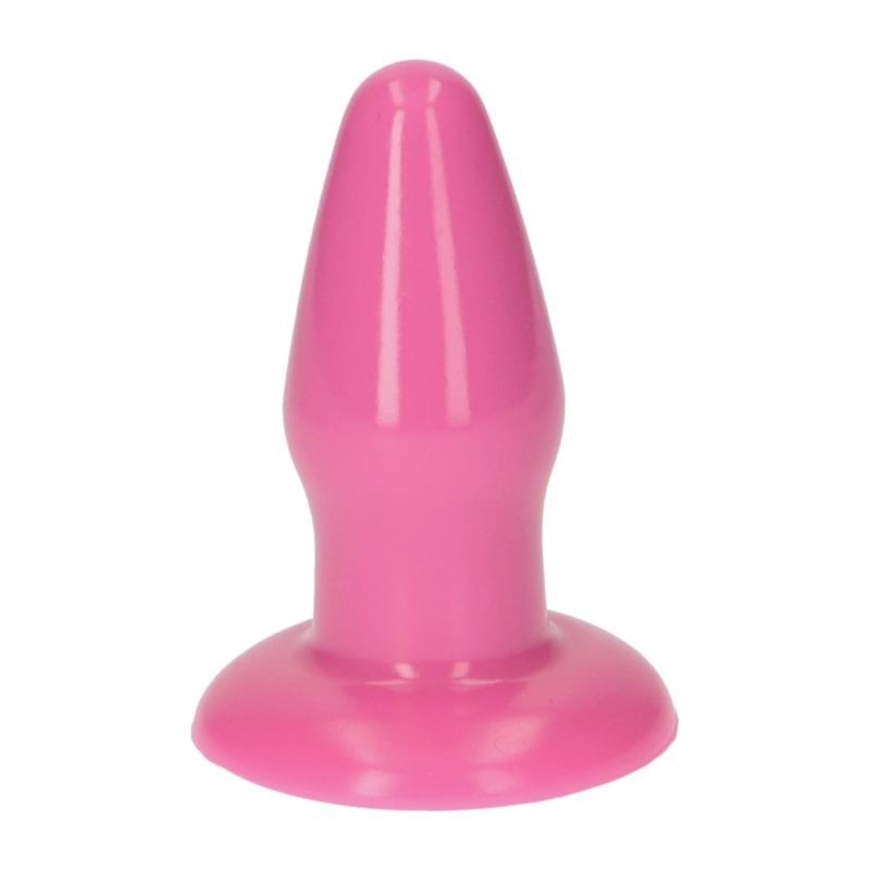 Korek analny Milo Pink 9,5 cm na przyssawce różowy - 5
